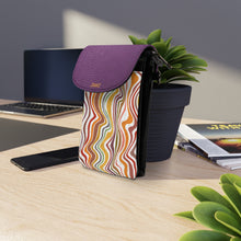 Load image into Gallery viewer, Purple Top Small Cell Phone Wallet