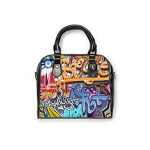 Load image into Gallery viewer, Graffiti 3 Shoulder Handbag