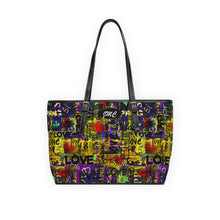Load image into Gallery viewer, Purple Love PU Leather Shoulder Bag
