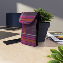 Load image into Gallery viewer, Rolling Purple Small Cell Phone Wallet