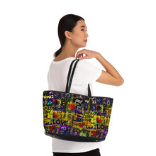Load image into Gallery viewer, Purple Love PU Leather Shoulder Bag