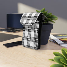 Load image into Gallery viewer, Box Check Small Cell Phone Wallet
