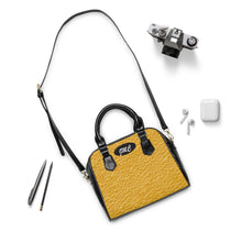 Load image into Gallery viewer, Yellow Drama Shoulder Handbag