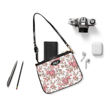 Load image into Gallery viewer, Traveling Rose Small Shoulder Bag