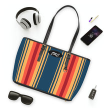 Load image into Gallery viewer, Blue Splash PU Leather Shoulder Bag