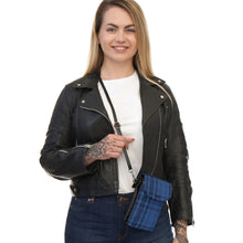 Load image into Gallery viewer, Blue Storm Small Cell Phone Wallet