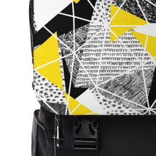 Load image into Gallery viewer, Yellow Glass Unisex Casual Shoulder Backpack