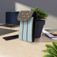Load image into Gallery viewer, Blue Falls Small Cell Phone Wallet