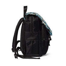 Load image into Gallery viewer, Giant Blue Flower Unisex Casual Shoulder Backpack