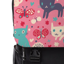 Load image into Gallery viewer, Cats Meow Unisex Casual Shoulder Backpack