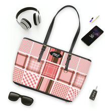 Load image into Gallery viewer, Pink Channel PU Leather Shoulder Bag