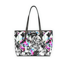 Load image into Gallery viewer, Scattered Purple PU Leather Shoulder Bag