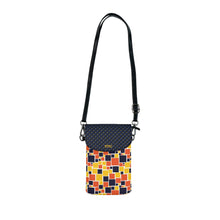 Load image into Gallery viewer, Sparkling Yellow Small Cell Phone Wallet