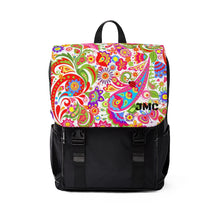Load image into Gallery viewer, Paisley Party Unisex Casual Shoulder Backpack