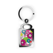 Load image into Gallery viewer, Singing Birds Rectangle Photo Keyring