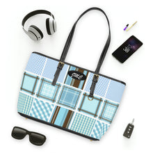 Load image into Gallery viewer, Hip Blue PU Leather Shoulder Bag