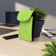 Load image into Gallery viewer, Lime Green 2 Small Cell Phone Wallet