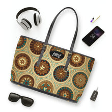 Load image into Gallery viewer, Brown Charms PU Leather Shoulder Bag