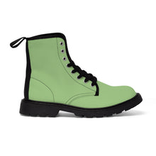 Load image into Gallery viewer, Screaming Green Men's/Youth Canvas Boots