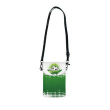Load image into Gallery viewer, Green Soccer Small Cell Phone Wallet