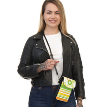 Load image into Gallery viewer, Lime Sun Small Cell Phone Wallet