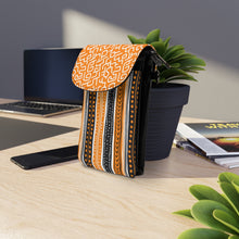 Load image into Gallery viewer, Orange Falls Small Cell Phone Wallet
