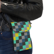 Load image into Gallery viewer, Color Block Small Cell Phone Wallet