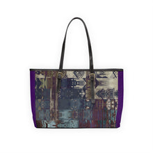 Load image into Gallery viewer, Purple Antique PU Leather Shoulder Bag