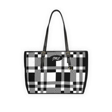 Load image into Gallery viewer, Black Shadow PU Leather Shoulder Bag