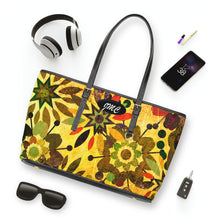 Load image into Gallery viewer, Bursting Air Flowers PU Leather Shoulder Bag