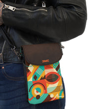 Load image into Gallery viewer, Club Brown Small Cell Phone Wallet