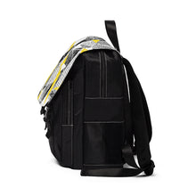 Load image into Gallery viewer, Yellow Glass Unisex Casual Shoulder Backpack