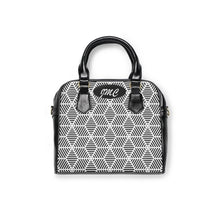 Load image into Gallery viewer, Ticking Black Shoulder Handbag