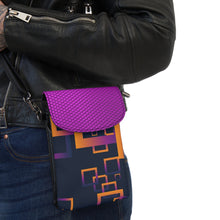 Load image into Gallery viewer, All Squared Up Small Cell Phone Wallet