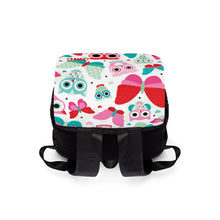 Load image into Gallery viewer, Crazy Owl Unisex Casual Shoulder Backpack