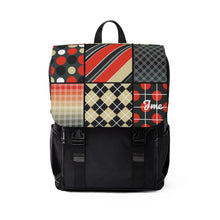 Load image into Gallery viewer, Game of Checks Unisex Casual Shoulder Backpack