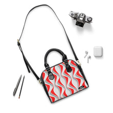Load image into Gallery viewer, Raining Red 3D Shoulder Handbag
