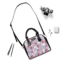 Load image into Gallery viewer, Night Flower Shoulder Handbag