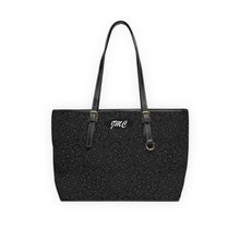 Load image into Gallery viewer, Black Vintage Flower PU Leather Shoulder Bag
