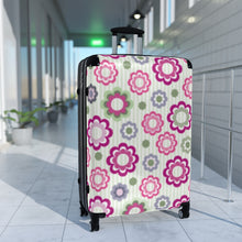 Load image into Gallery viewer, Floating Colored Flowers Suitcases
