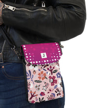 Load image into Gallery viewer, Purple Treasures Small Cell Phone Wallet