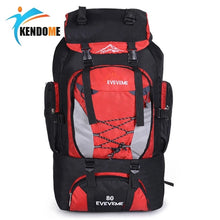 Load image into Gallery viewer, Men's 80L Big Hiking Mountaineering Backpack Climbing Hiking Backpack Camping Equipment Outdoor Fishing Bags Travel Accessories