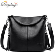 Load image into Gallery viewer, Soft Leather Crossbody Bags for Women 2022 Luxury Handbags Women Bags Designer Female Casual Hand Shoulder Bag bolsos de mujer