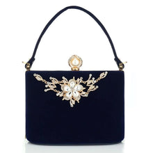 Load image into Gallery viewer, YYW Crystal Clutches Bag Party purse Women Evening Bags Handbag crossbody messenger bags wedding Purse Fashion Designer Chain