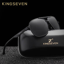 Load image into Gallery viewer, KINGSEVEN New Aluminum Brand New Polarized Sunglasses Men Fashion Sun Glasses Travel Driving Male Eyewear Oculos N7188
