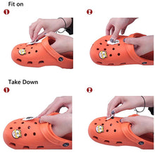 Load image into Gallery viewer, Cute Crocs Charms Pvc Pikachu Gengar Anime Pokemon Shoes Psyduck Buckle Accessories for Kids Croc Charms Decoration Children