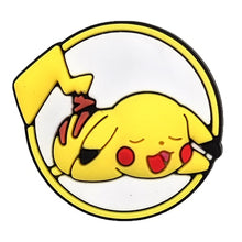 Load image into Gallery viewer, Cute Crocs Charms Pvc Pikachu Gengar Anime Pokemon Shoes Psyduck Buckle Accessories for Kids Croc Charms Decoration Children