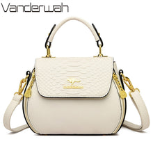 Load image into Gallery viewer, Crocodile Leather Designer Handbag for Female 2022 Casual Shoulder Crossbody Women Shopper Bag Luxury Brand Ladies Messenger Sac
