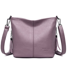 Load image into Gallery viewer, Small Crossbody Bags For Women Soft Leather Tassel Luxury Handbags Women Bags Designer Female Shoulder Messenger Bag Sac A Main