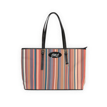 Load image into Gallery viewer, Striped 3 PU Leather Shoulder Bag
